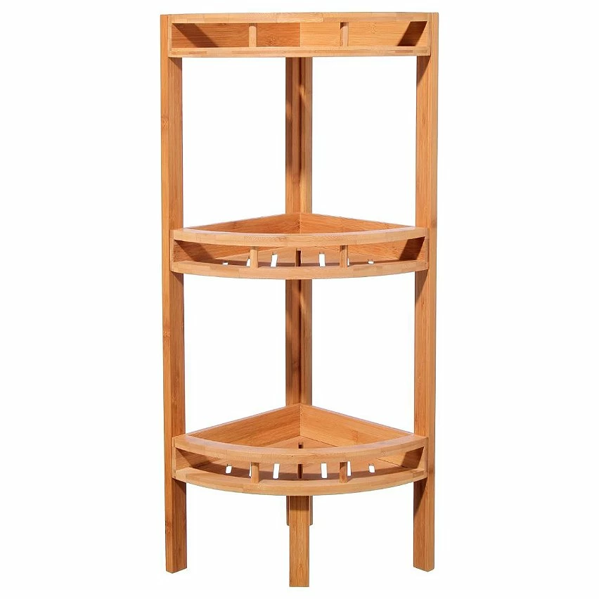 Top 10 🎁 Five Simply smart Étagère d'angle 3 niveaux bambou 🎉 4 Top 10 🎁 Five Simply smart Étagère d'angle 3 niveaux bambou 🎉 – Image 4