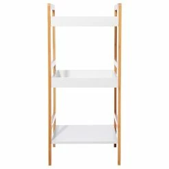 Grosses soldes ❤️ Five Simply smart Étagère SDB 3 niveaux bambou/MDF ✔️ -Métal Soldes 3560238517635 5