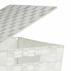 Sortie 🔔 Five Simply smart Panier à Linge "Machine" 53cm Noir 😍 -Métal Soldes 3560238545638 3