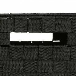 Sortie 🔔 Five Simply smart Panier à Linge "Machine" 53cm Noir 😍 -Métal Soldes 3560238545645 2