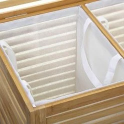 Nouveau 🥰 Five Simply smart Panier à Linge Double Sicela Bam 😀 -Métal Soldes 3560238649183 3