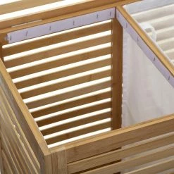 Nouveau 🥰 Five Simply smart Panier à Linge Double Sicela Bam 😀 -Métal Soldes 3560238649183 6