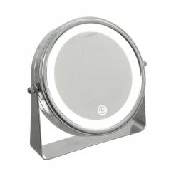 Nouveau ⭐ Five Simply smart Miroir lumineux grossissant et pivotant à 360° sur pied en métal 😀 -Métal Soldes 3560238673577 3