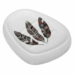 Meilleur prix 🧨 Five Simply smart Porte Savon en céramique Silk Relax 🎁 -Métal Soldes 3560238684184 1