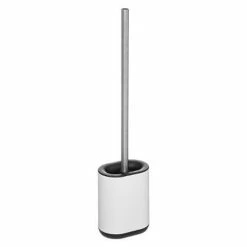 Coupon 🤩 Five Simply smart Brosse WC Design "Siliflex" 52cm Noir 💯 -Métal Soldes 3560238703373 1