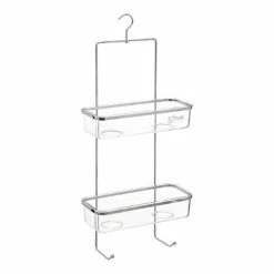 Nouveau 🧨 Five Simply smart Support de Douche 2 Bacs de rangement amovibles 🥰