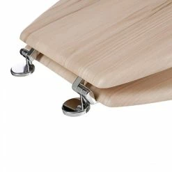 Promo ✔️ Five Simply smart Abattant pour WC en Bois Clair ✨ -Métal Soldes 3560238913857 3