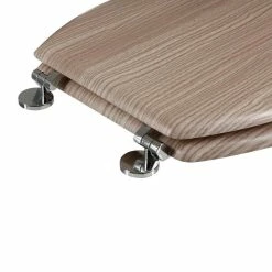 Acheter 😍 Five Simply smart Abattant WC bois foncé - Five 🌟 -Métal Soldes 3560238913864 3