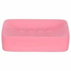 Budget 🤩 Five Simply smart Porte Savon "Rubber" Gris 💯 -Métal Soldes 3560239262138 1