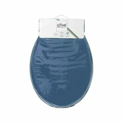 Acheter 🧨 Five Simply smart Abattant WC standard en Bois Bleu 👏 -Métal Soldes 3560239270683 4