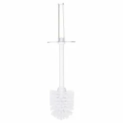 Remise 🥰 Five Simply smart Brosse WC "Strié" 38cm Blanc 🔥 -Métal Soldes 3560239279570 3
