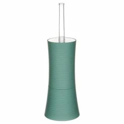 Remise 🥰 Five Simply smart Brosse WC "Strié" 38cm Blanc 🔥 -Métal Soldes 3560239279587 1