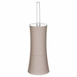 Remise 🥰 Five Simply smart Brosse WC "Strié" 38cm Blanc 🔥 -Métal Soldes 3560239279594 1