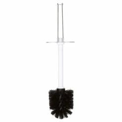 Remise 🥰 Five Simply smart Brosse WC "Strié" 38cm Blanc 🔥 -Métal Soldes 3560239279600 3