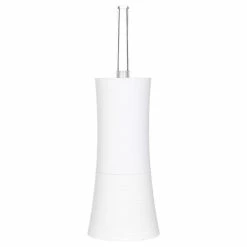 Remise 🥰 Five Simply smart Brosse WC "Strié" 38cm Blanc 🔥 -Métal Soldes 3560239279617 2