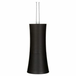 Remise 🥰 Five Simply smart Brosse WC "Strié" 38cm Blanc 🔥 -Métal Soldes 3560239279624 2