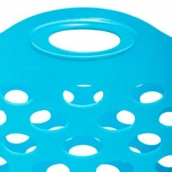 De gros ❤️ Clean House Corbeille à Linge 60L Gris 🔥 -Métal Soldes 3560239307976 4