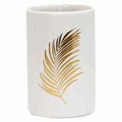 Budget 🤩 Paris prix Gobelet Salle de Bain Imprimé "Orbella" 11cm Blanc ✔️