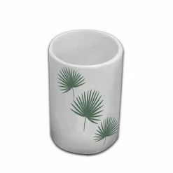 Nouveau 🤩 Paris prix Gobelet de Salle de Bain "Jungly" 11cm Blanc 🎁