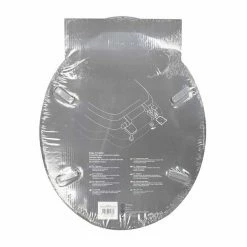 Offres 🧨 Paris prix Abattant WC Imprimé "Urban Loft" 47cm Gris 👏 -Métal Soldes 3574388011332 3