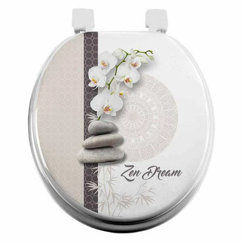 Offres 👍 Paris prix Abattant WC Imprimé "Orchizen" 47cm Naturel 🤩 1 Offres 👍 Paris prix Abattant WC Imprimé "Orchizen" 47cm Naturel 🤩