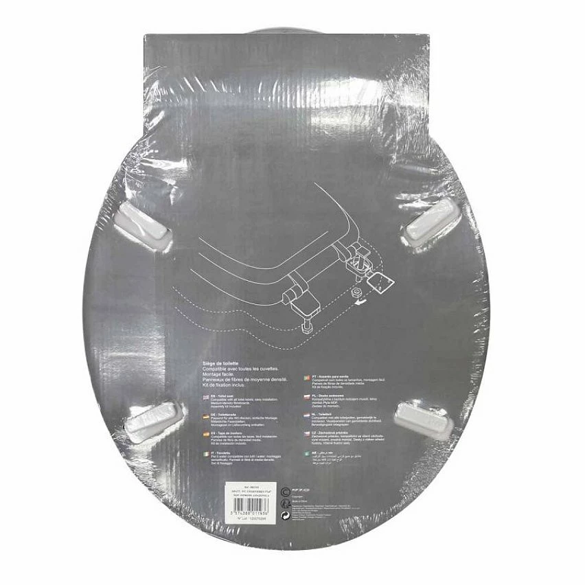 Remise 😍 Paris prix Abattant WC Imprimé "Amazonica" 47cm Vert 🎁 3 Remise 😍 Paris prix Abattant WC Imprimé "Amazonica" 47cm Vert 🎁 – Image 3