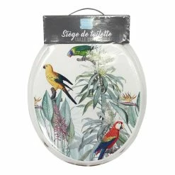 Coupon 🧨 Paris prix Abattant WC Imprimé "Safia" 47cm Multicolore 🤩 4 Coupon 🧨 Paris prix Abattant WC Imprimé "Safia" 47cm Multicolore 🤩 -Métal Soldes 3574388011950 2