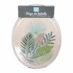 Top 10 ✔️ Paris prix Abattant WC Imprimé "Rosy Bay" 47cm Rose ✨ -Métal Soldes 3574388011967 2