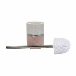 Sortie 👏 Paris prix Brosse WC Design "Skyline" 38cm Rose ❤️