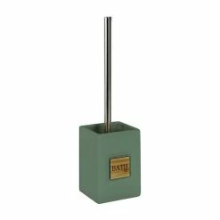 Offres 🤩 Paris prix Brosse WC Vintage "Cerawood" 36cm Kaki 👍