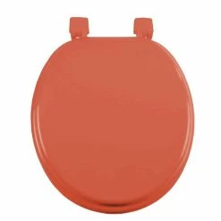 Promo 🛒 Paris prix Abattant WC Uni "Vitamine" 37cm Terracotta 🔔
