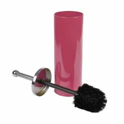 De gros 👍 Paris prix Brosse WC Design "Metalia" 37cm Framboise 💯