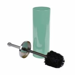 Bon marché 👏 Paris prix Brosse WC Design "Metalia" 37cm Tilleul ✨
