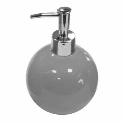 Meilleure affaire 💯 Paris prix Distributeur de Savon "Bullea" 16cm Gris Clair 🔥