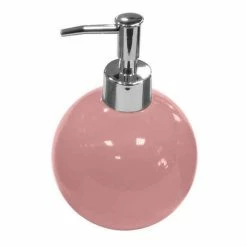 Vente flash 🥰 Paris prix Distributeur de Savon "Bullea" 16cm Rose Poudré 👏