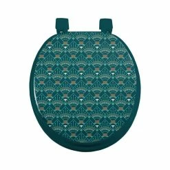 Budget 🧨 Paris prix Abattant WC Imprimé "Imperia" 47cm Vert 💯