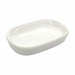 De gros ✔️ Paris prix Porte Savon en Céramique "Elvis" 13cm Blanc 🌟