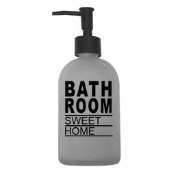 Meilleur prix 😍 Paris prix Distributeur de Savon en Verre "Glass" 19cm Gris 🛒