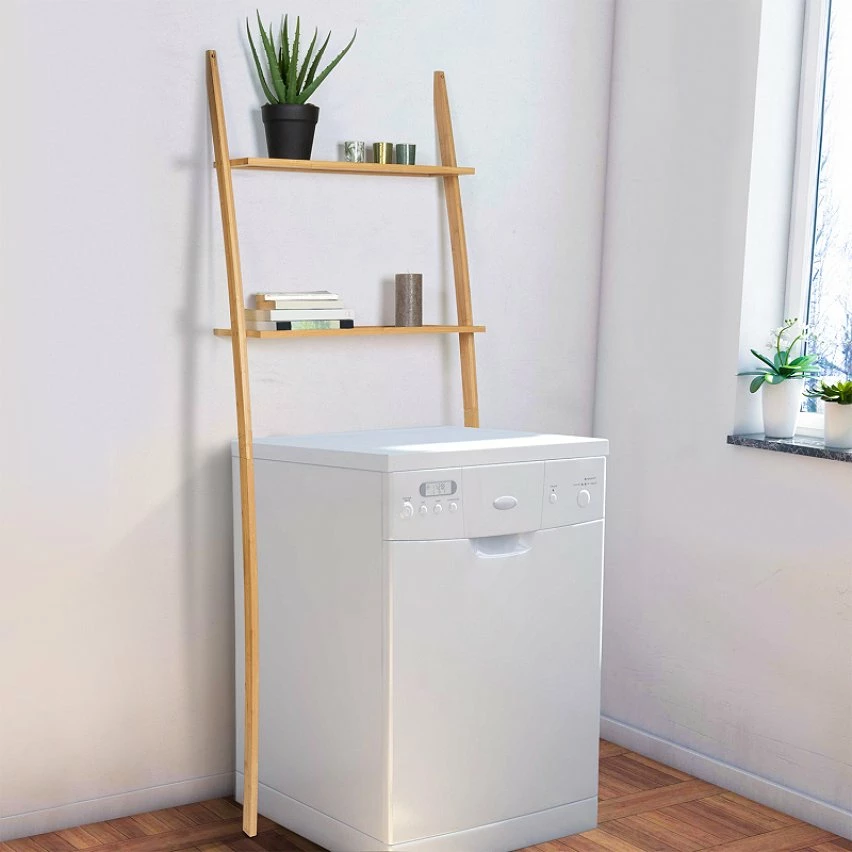 De gros 😉 IDMARKET Etagère dessus WC bambou MAYA 😀 3 De gros 😉 IDMARKET Etagère dessus WC bambou MAYA 😀 – Image 3