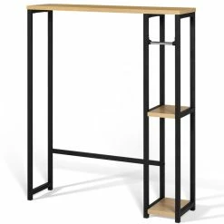 Meilleure vente ⭐ IDMARKET Meuble dessus WC avec étagères DETROIT design industriel 🎉