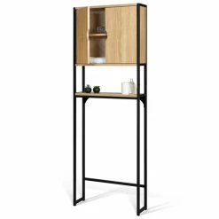 Tout neuf ✔️ IDMARKET Meuble étagère dessus WC placard DETROIT design industriel 😀 8 Tout neuf ✔️ IDMARKET Meuble étagère dessus WC placard DETROIT design industriel 😀 -Métal Soldes 3662897029044 4