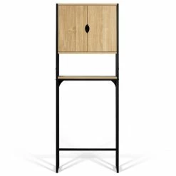 Tout neuf ✔️ IDMARKET Meuble étagère dessus WC placard DETROIT design industriel 😀 9 Tout neuf ✔️ IDMARKET Meuble étagère dessus WC placard DETROIT design industriel 😀 -Métal Soldes 3662897029044 5