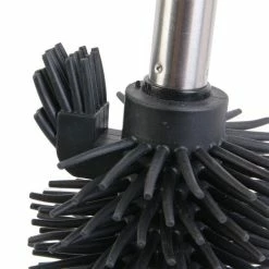 De gros 🔔 Paris prix Brosse WC "Caoutchouc" 41cm Gris 🌟 -Métal Soldes 3664944122418 7