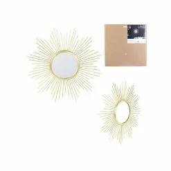 Coupon 🧨 The Home Deco Factory HOME DECO Factory Miroir soleil Petit format - 19,5 cm M12 HD4356 😉 5 Coupon 🧨 The Home Deco Factory HOME DECO Factory Miroir soleil Petit format - 19,5 cm M12 HD4356 😉 -Métal Soldes 3664944185031 3