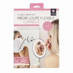 Top 10 🔔 Cosmetic Club Miroir lumineux flexible grossissant Beauty 🎉 -Métal Soldes 3664944214991 5