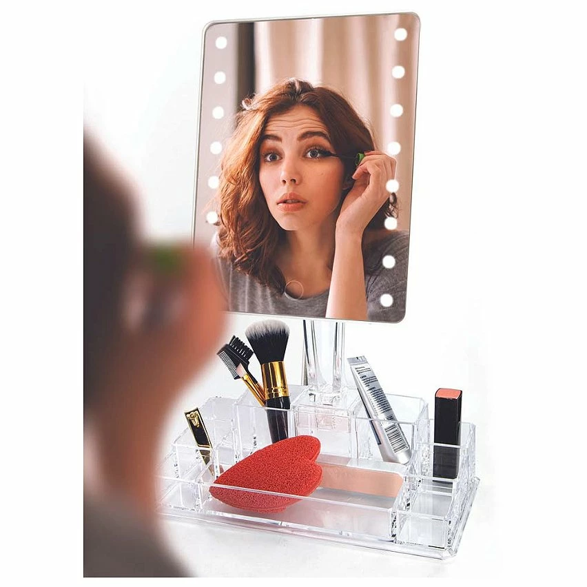 Meilleure affaire 🤩 Cosmetic Club Miroir beauté lumimeux et tactile 🎉 2 Meilleure affaire 🤩 Cosmetic Club Miroir beauté lumimeux et tactile 🎉 – Image 2