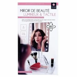 Meilleure affaire 🤩 Cosmetic Club Miroir beauté lumimeux et tactile 🎉 13 Meilleure affaire 🤩 Cosmetic Club Miroir beauté lumimeux et tactile 🎉 -Métal Soldes 3664944215035 7