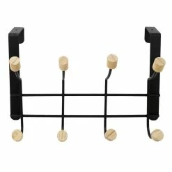 Nouveau ❤️ Paris prix Patère à Suspendre "Porte-Manteaux" 29cm Noir 🔥