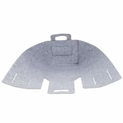Coupon ❤️ Paris prix Panier de Rangement "Feutre Pliable" 50cm Gris 🥰 -Métal Soldes 3664944338345 4