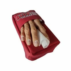 Meilleure affaire 👍 Totalcadeau Couvre boîte à mouchoirs main 🎃 Halloween main effrayante rouge 💯 -Métal Soldes 3664996379228 3